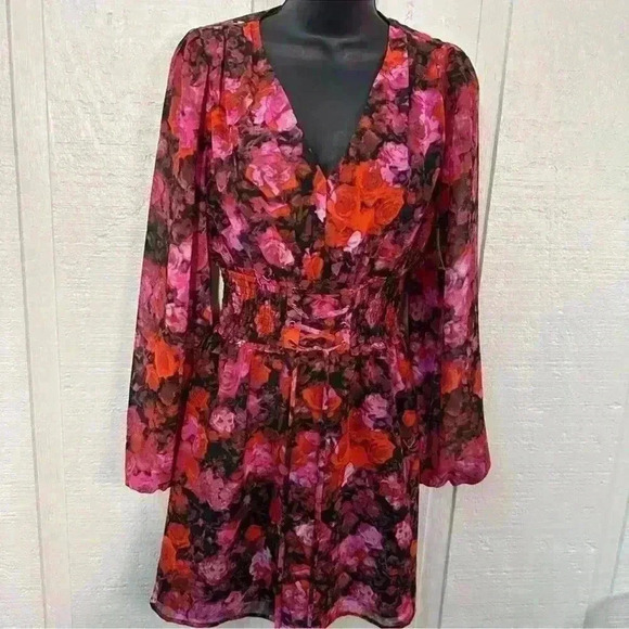 Steve Madden DIANA DRESS  BRIGHT MULTI Size Medium - Picture 2 of 6